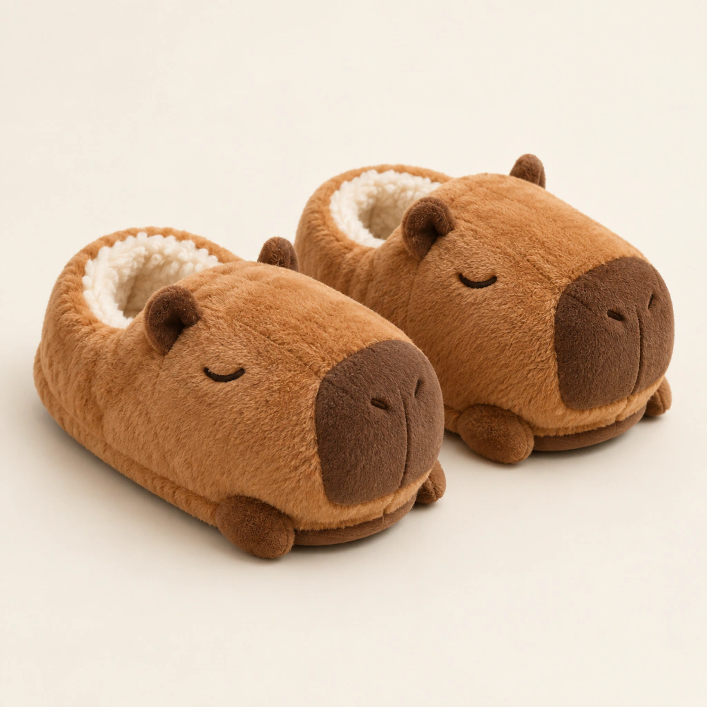Pantuflas Capybara — No Salgo Hoy